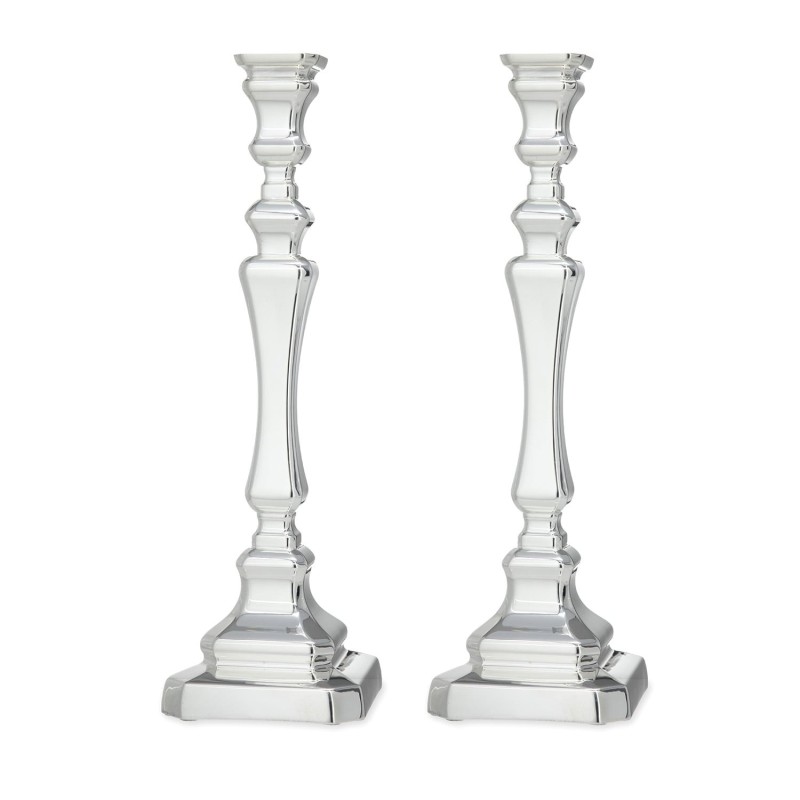 Silver-Plated Candlesticks by Hazorfim